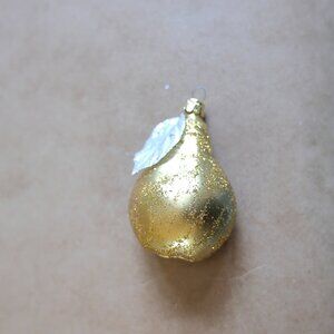 exquisite pear ornament